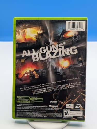 Black (Original Microsoft Xbox, 2006) Complete Tested Working — photo 2