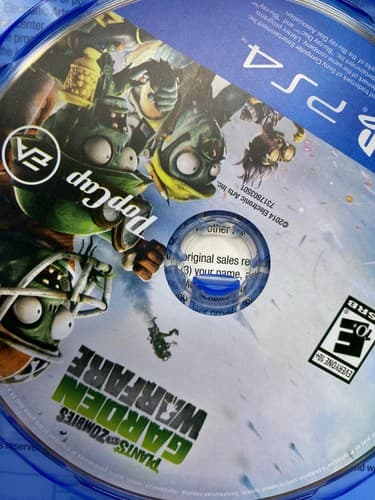 Plants vs. Zombies: Garden Warfare (Sony PlayStation 4, 2014) Tested & Works! — photo 5