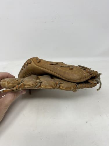 Baseball Glove Mitt Right Hand Thrower Franklin Japan 1107 Junior Top Cowhide — photo 6